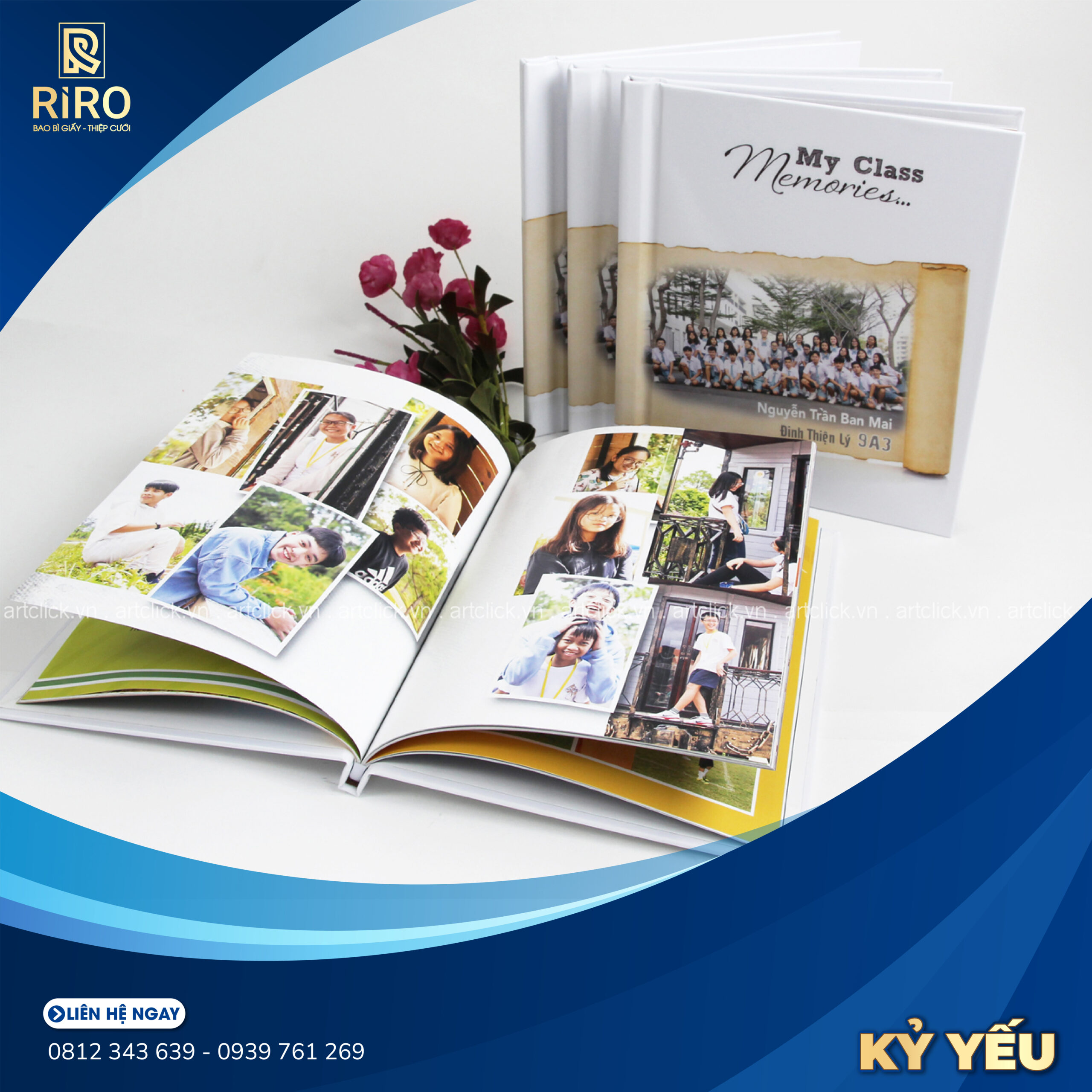 Mỗi trang kỷ yếu – một phần ký ức khó quên