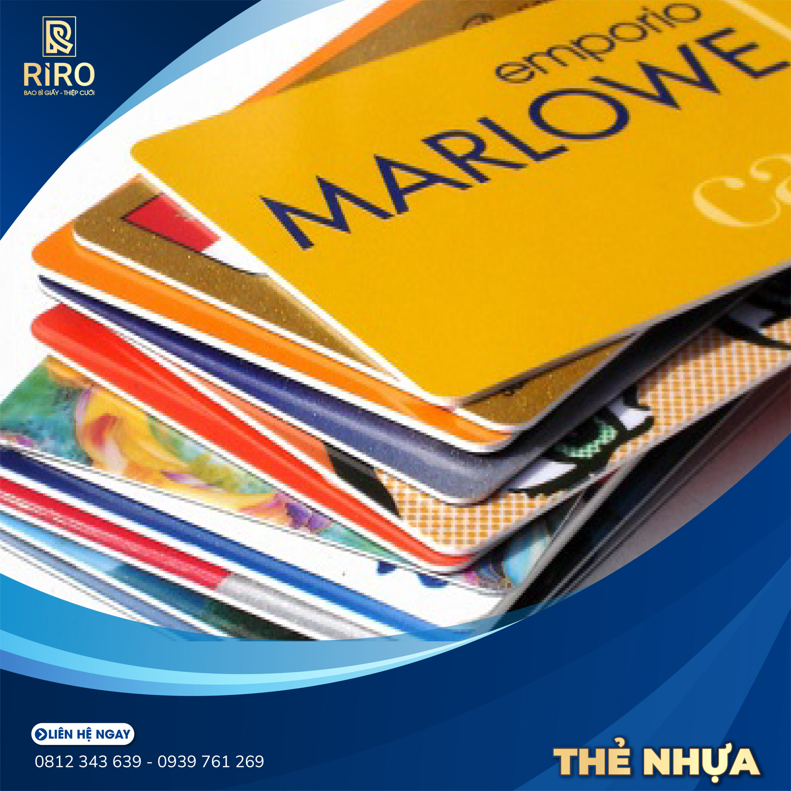 Thẻ nhựa PVC in sắc nét