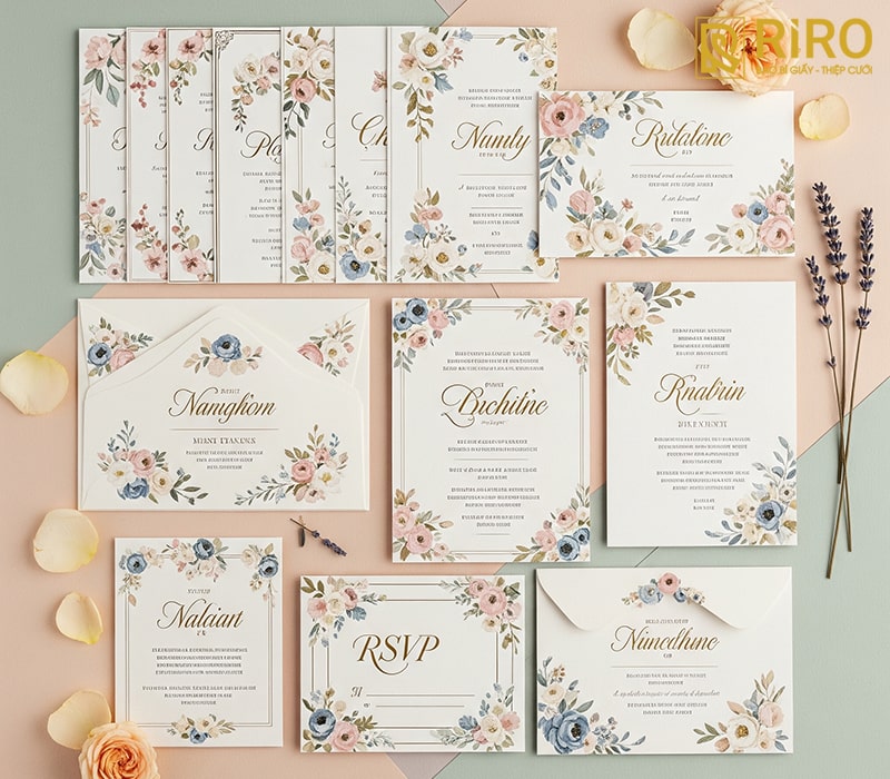 Tổng hợp các lời mời anh chị ghi trên thiệp cưới ấn tượng