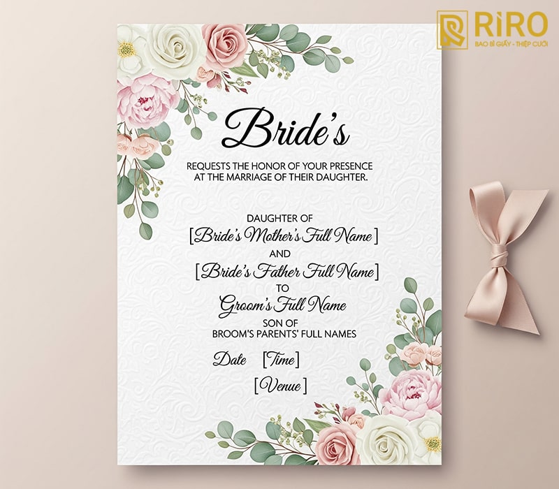 Mẫu cho cha mẹ ly hôn