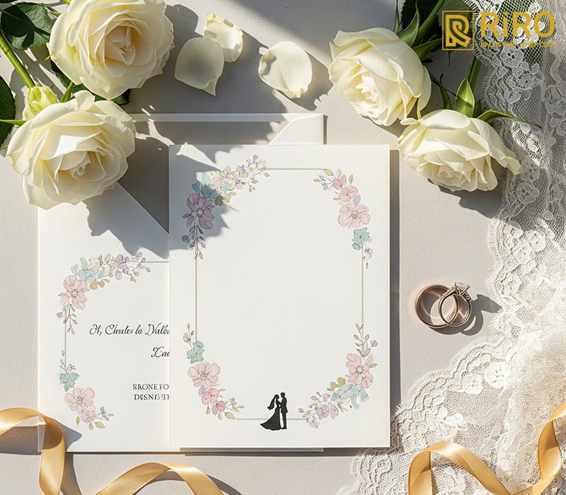 Mẫu do cô dâu chú rể đứng ra mời (không qua cha mẹ)