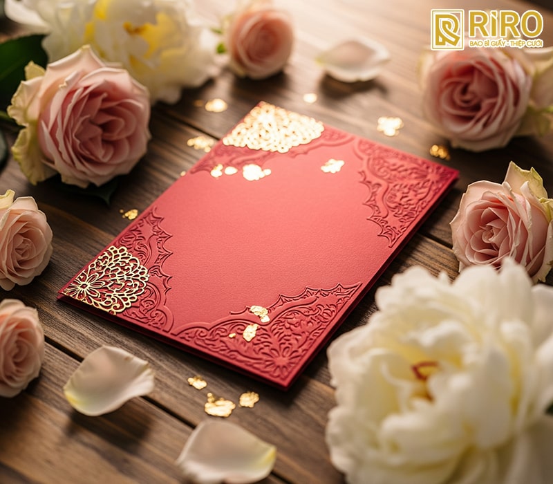 Vì sao thiệp cưới màu đỏ luôn là lựa chọn độc đáo và ý nghĩa?