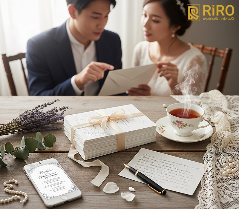 Những lưu ý quan trọng khi viết và gửi thiệp mời báo hỷ