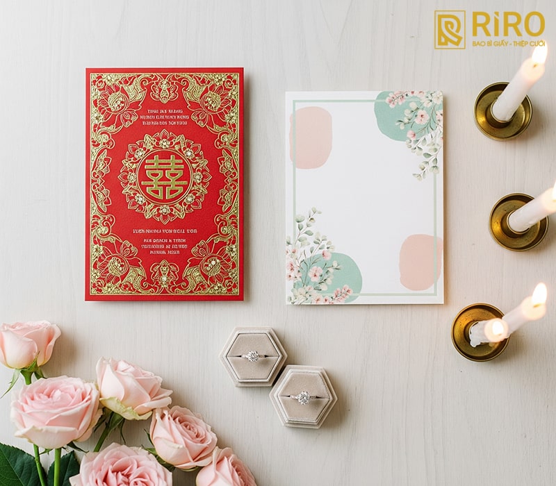 Thiệp mời báo hỷ và thiệp cưới khác nhau như thế nào?