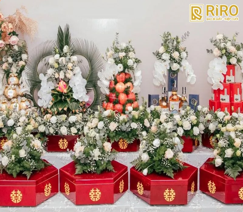 Chuẩn bị lễ ăn hỏi và sính lễ