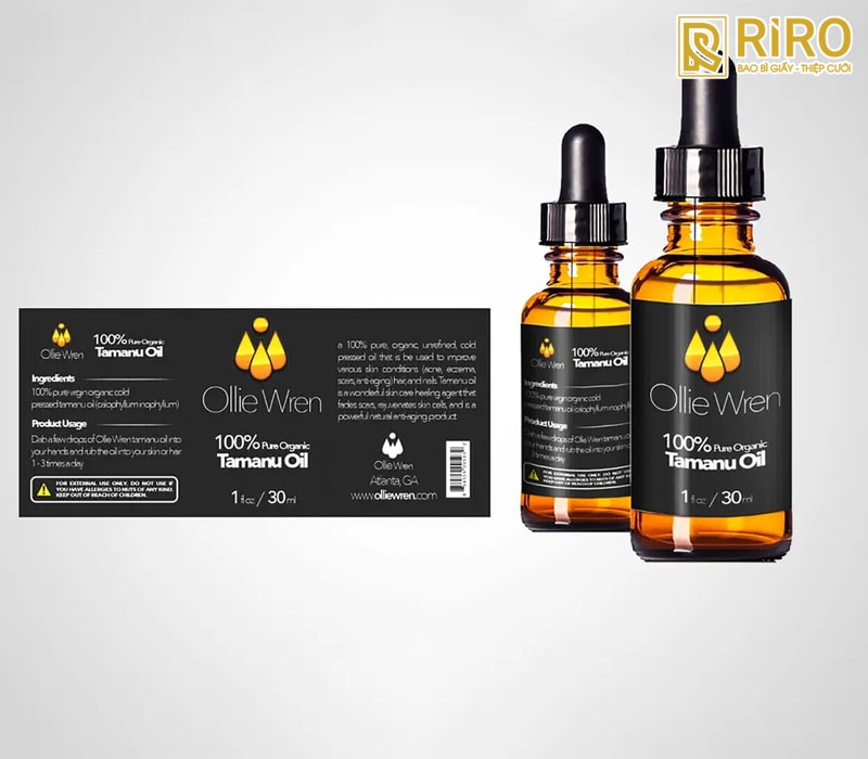 Trong ngành mỹ phẩm, hóa phẩm