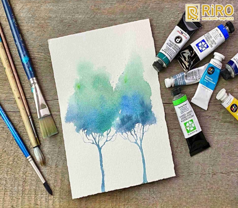 Giấy Canson vẽ màu bột, acrylic, pastel