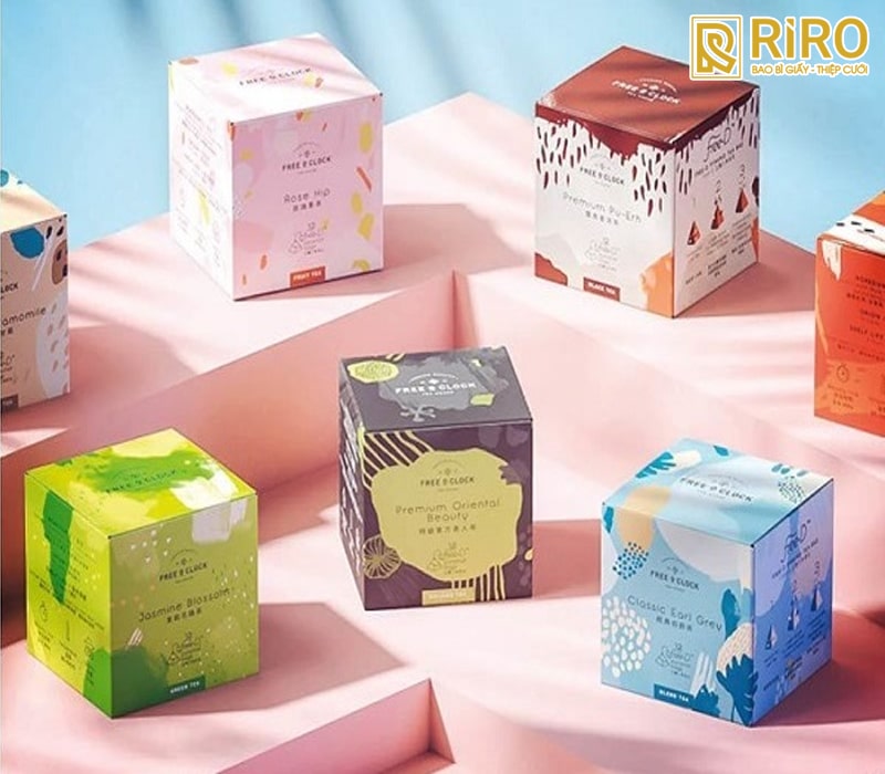 In hộp giấy, bao bì sản phẩm (hộp bánh, hộp thuốc, hộp mỹ phẩm)