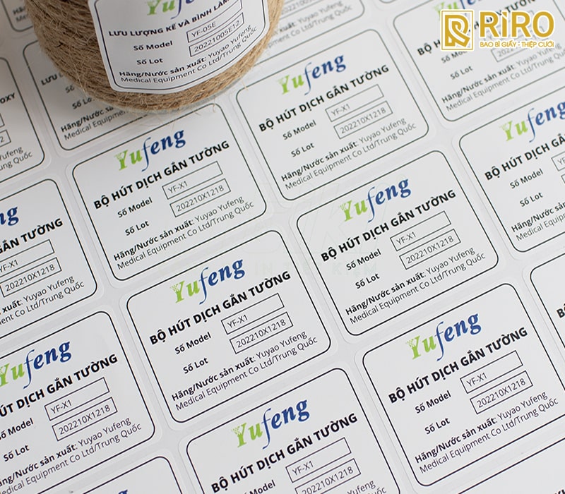 In decal giấy: Lựa chọn tối ưu chi phí