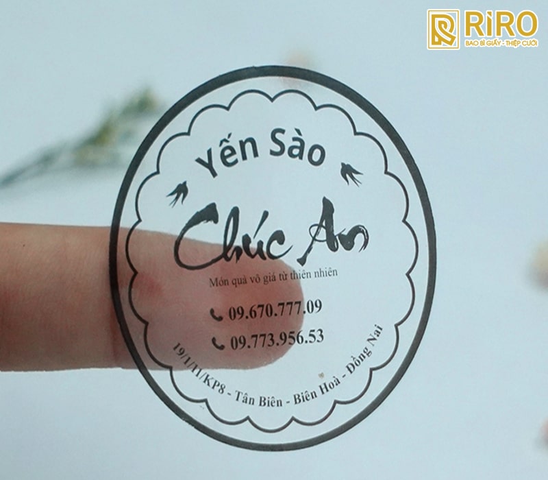 In decal nhựa: Chống nước, bền bỉ vượt trội