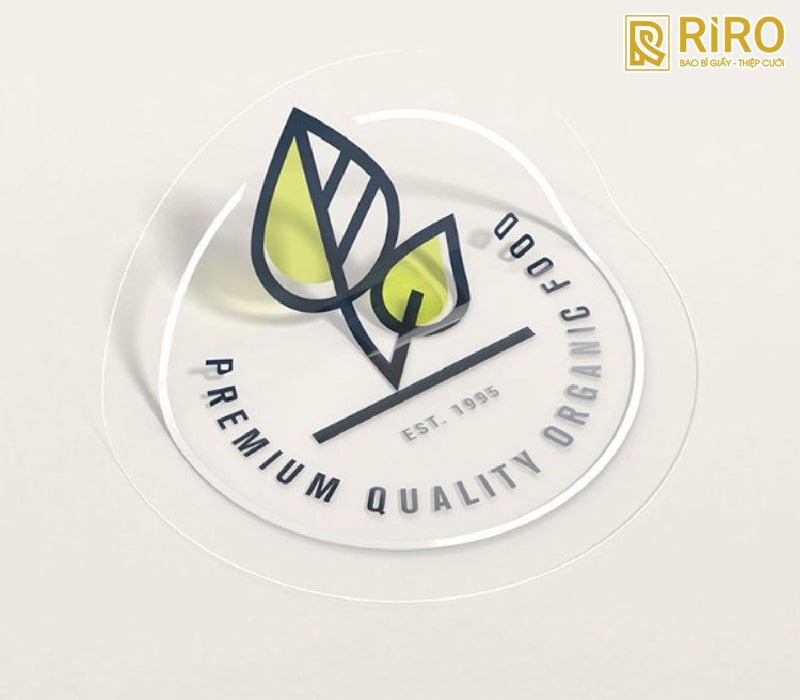 In tem decal nhựa (Nhựa trong, nhựa sữa/trắng)