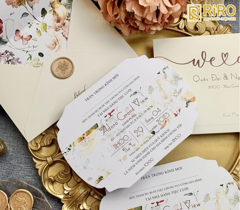 In thiệp cưới giá rẻ tại TPHCM