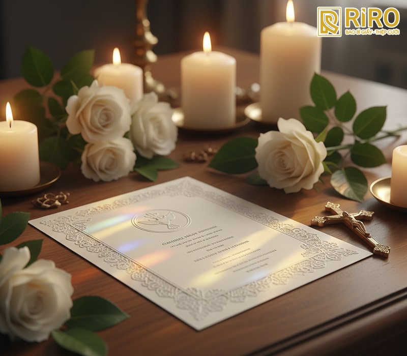 Ý nghĩa của thiệp mời công giáo trong hôn lễ