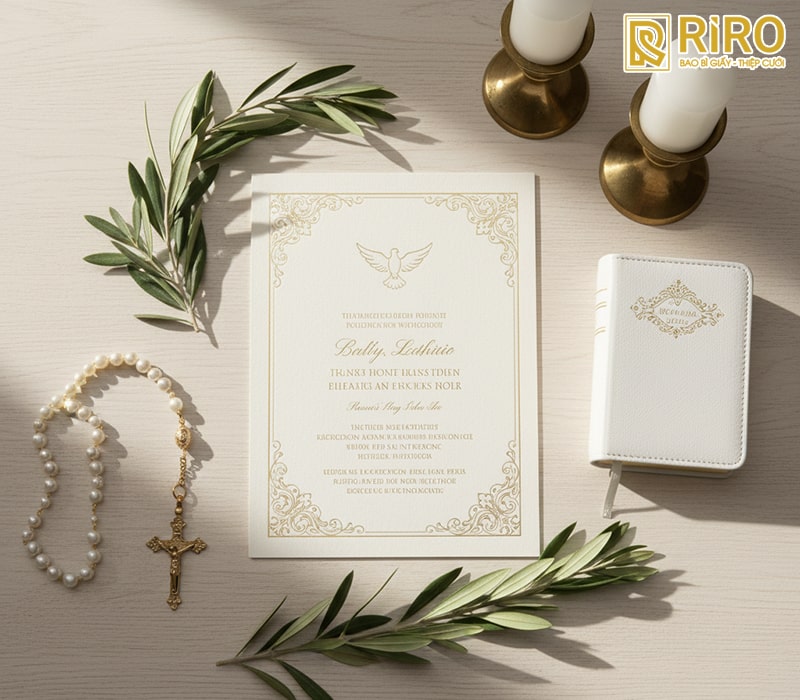Cách viết thiệp mời công giáo chuẩn