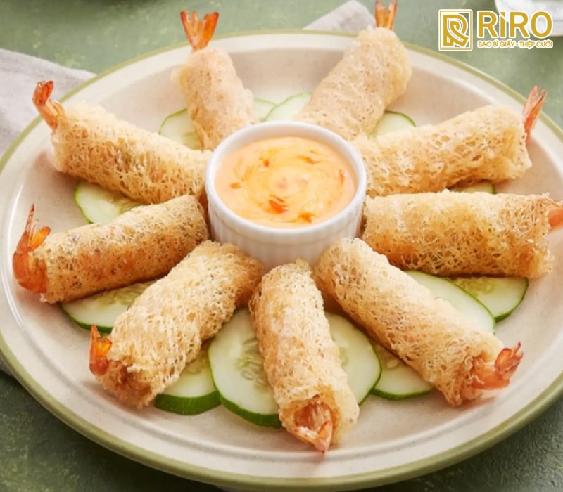 Chả giò rế/Tôm lăn bột chiên xù