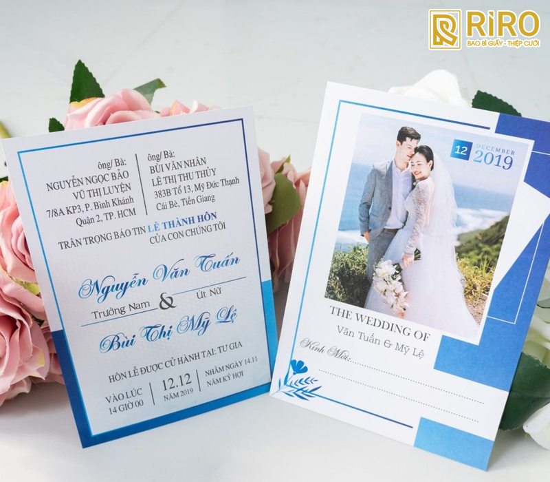 Dịch vụ in thiệp cưới lấy liền, lấy gấp trong ngày